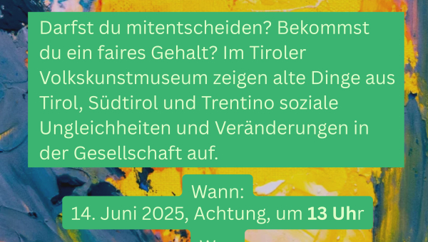 GERECHT? GESCHICHTEN ÜBER SOZIALE UNGLEICHHEITEN