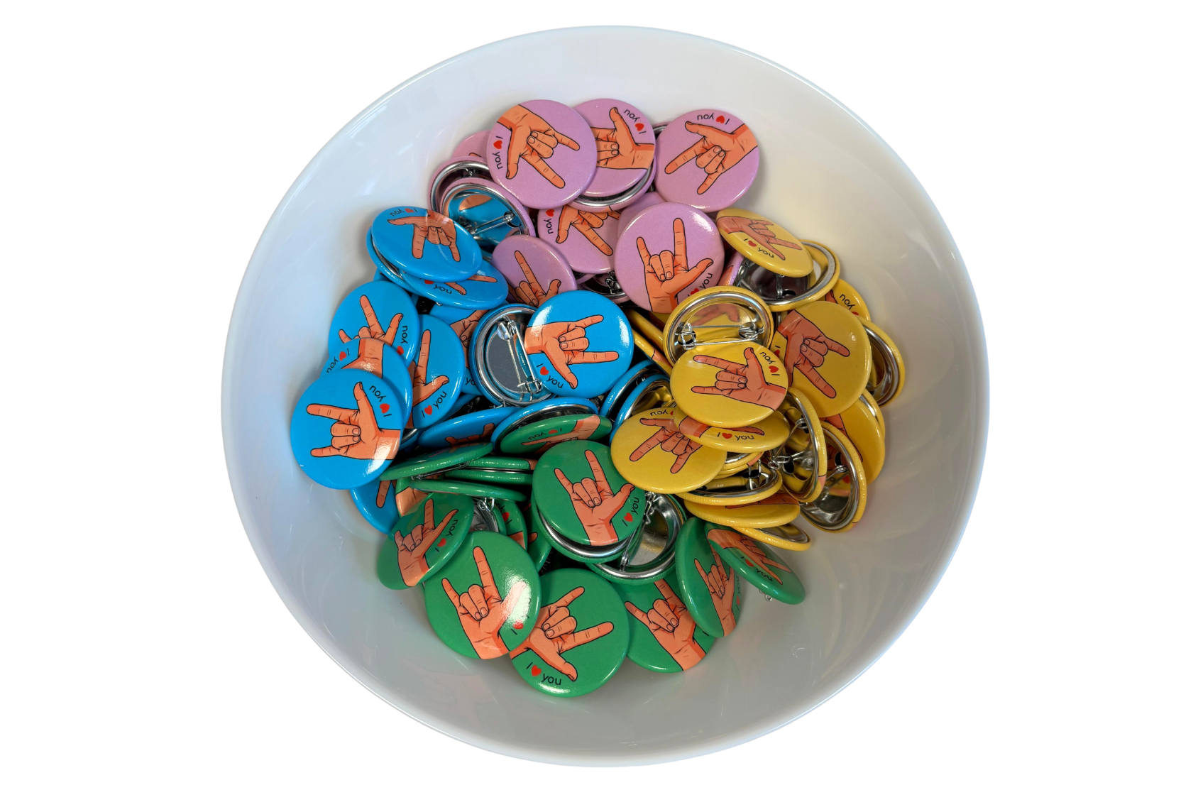 Bild ILY-Buttons | € 2,-